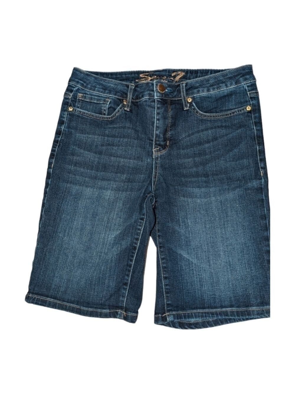 8 • Seven7 • Bermuda Jean Shorts - 9.5" Inseam